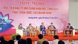 Hội nghị xúc tiến đầu tư ứng dụng khoa học - công nghệ phát triển sản xuất dược liệu Quảng Ninh