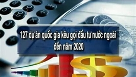 Danh mục các dự án quốc gia kêu gọi đầu tư nước ngoài đến năm 2020